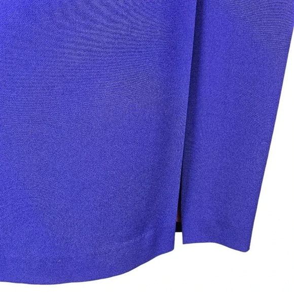 Daymor Couture Vintage Suit Size 10 Purple‎ Beaded Snap Front Blazer Maxi Skirt - Picture 13 of 16